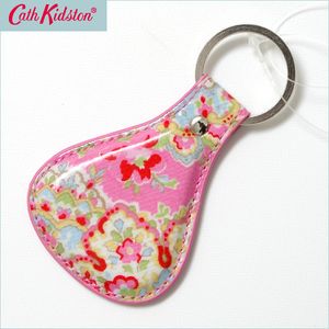 Cath kidston/キャス・キッドソンKEYRING キーリングPaisley Hot Pink(241564